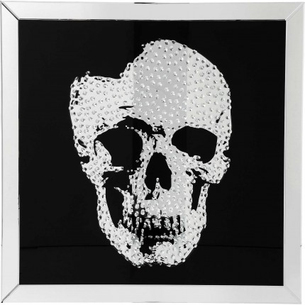 Wandfoto Mirror Skull 100x100cm Kare Design