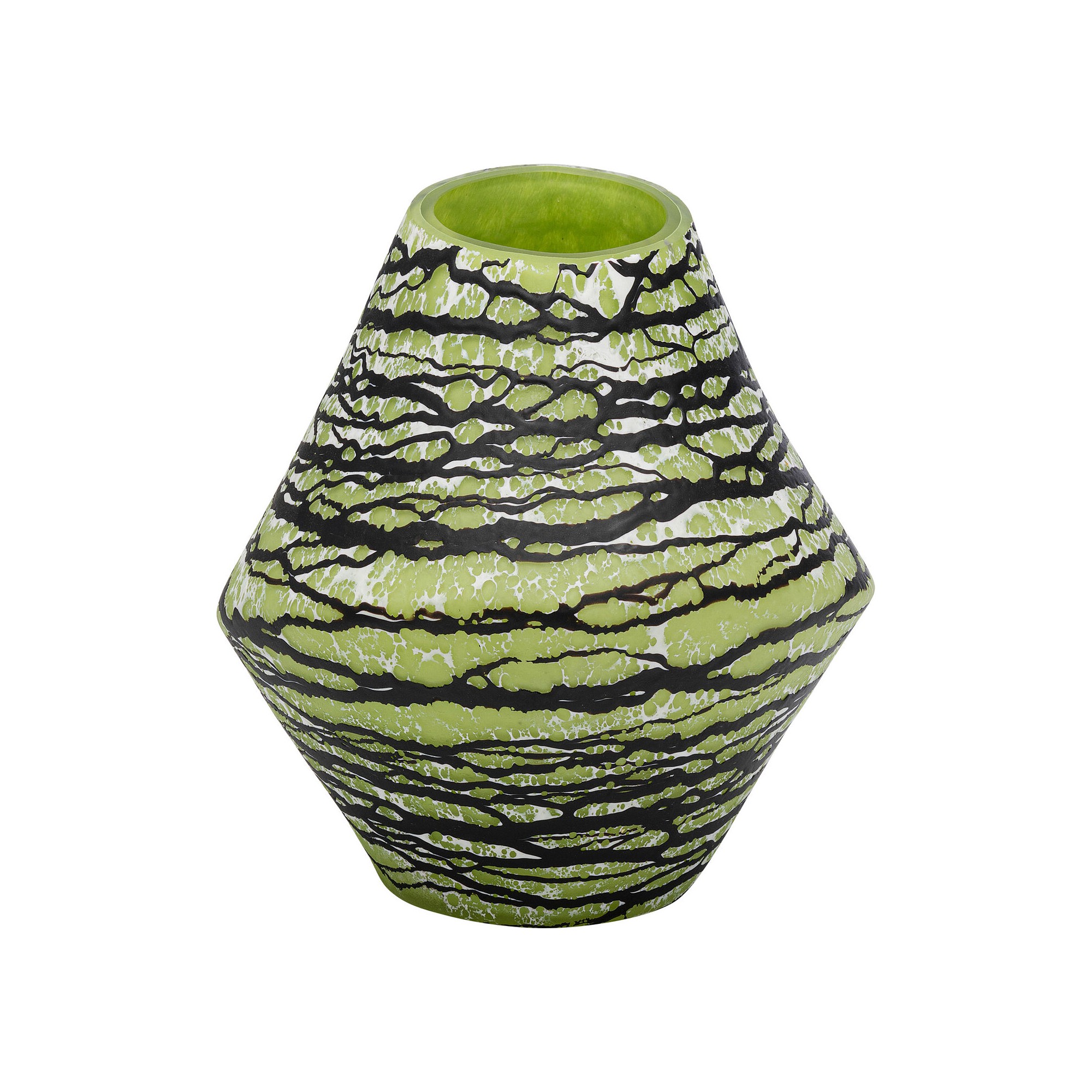 Vase Volante vert 27cm