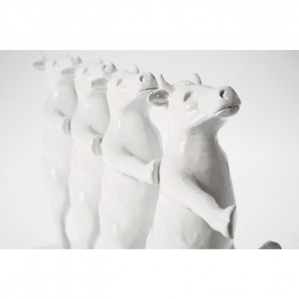 Deco dancing cows white Kare Design