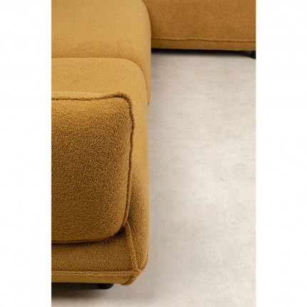 Corner Sofa Gigi right brown Kare Design