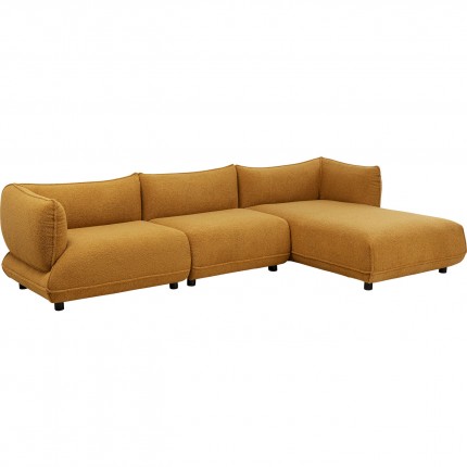 Corner Sofa Gigi right brown Kare Design