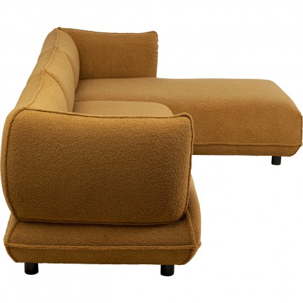 Corner Sofa Gigi right brown Kare Design