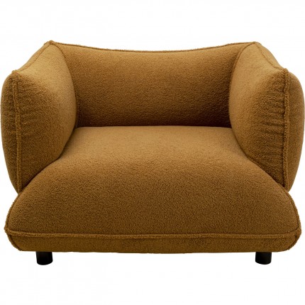 Armchair Gigi brown Kare Design