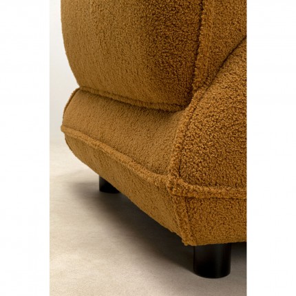 Armchair Gigi brown Kare Design