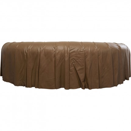 Sofa Drapes 3-Seater brown Kare Design