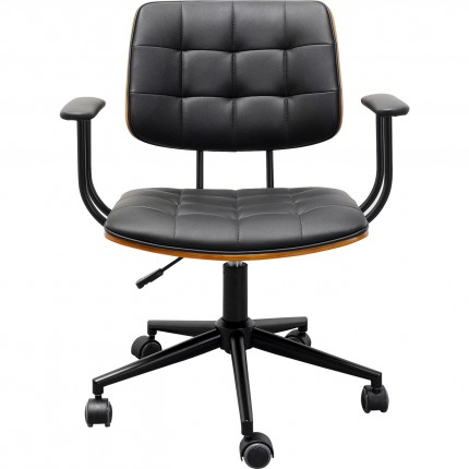 Swivel Office Chair Nelly black Kare Design