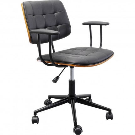 Swivel Office Chair Nelly black Kare Design