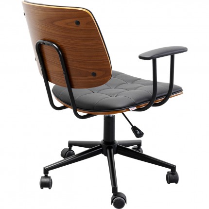 Swivel Office Chair Nelly black Kare Design