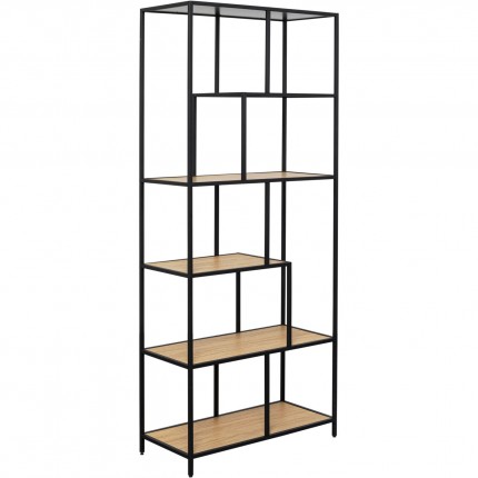 Bookshelf Loftie natuur 185x77cm Kare Design