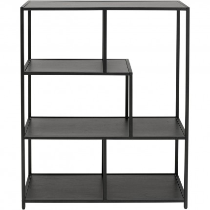 Bookshelf Loftie zwart 100x77cm Kare Design