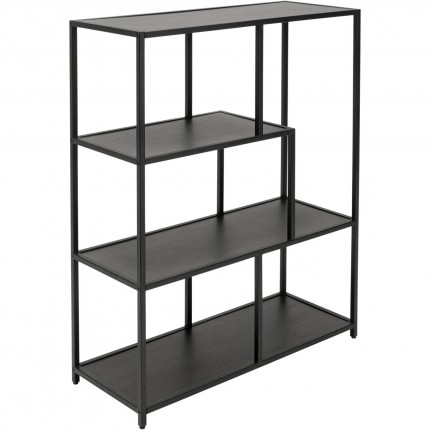 Bookshelf Loftie zwart 100x77cm Kare Design