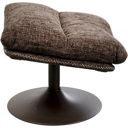 Swivel Armchair with stool Montreal Kare Design