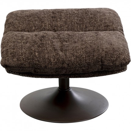 Swivel Armchair with stool Montreal Kare Design