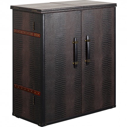 Bar suitcase Globetrotter croco 114cm Kare Design