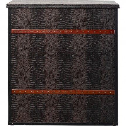 Bar suitcase Globetrotter croco 114cm Kare Design