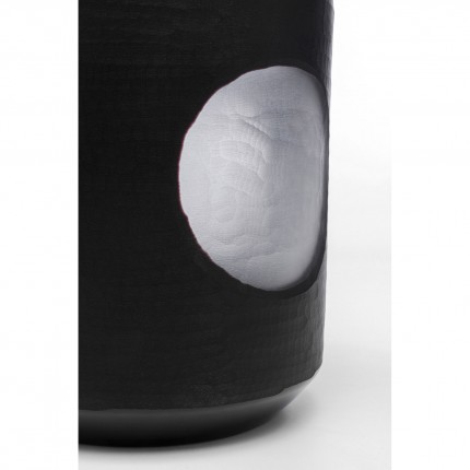 Vase Shadow black and white 44cm Kare Design