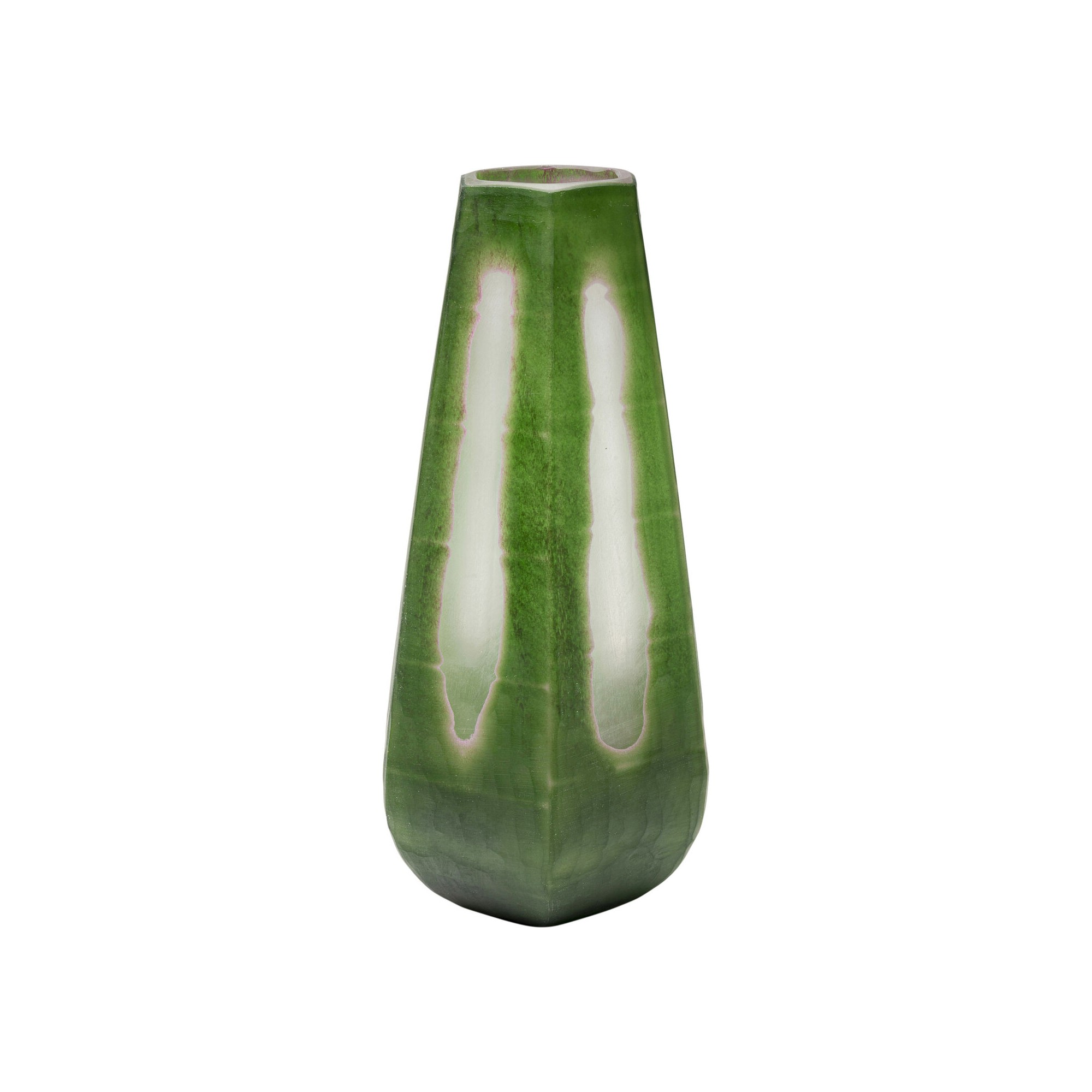 Vase Galicia vert 36cm