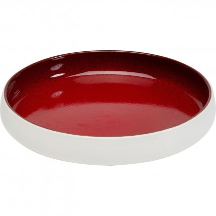 Plate Deep Colorino red Ø21cm (6/set) Kare Design