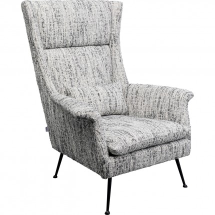 Fauteuil Vegas Forever Melange grijs Kare Design