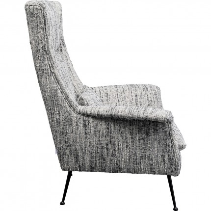 Fauteuil Vegas Forever Melange grijs Kare Design