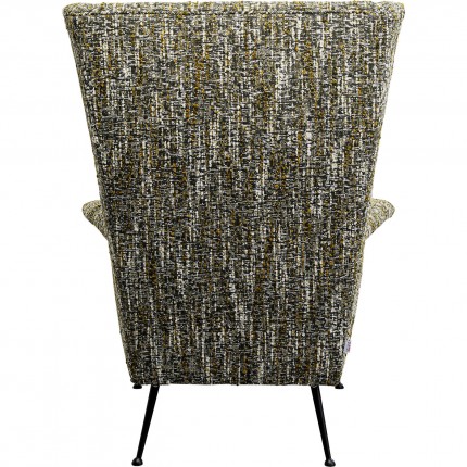 Fauteuil Vegas Forever Melange groen Kare Design