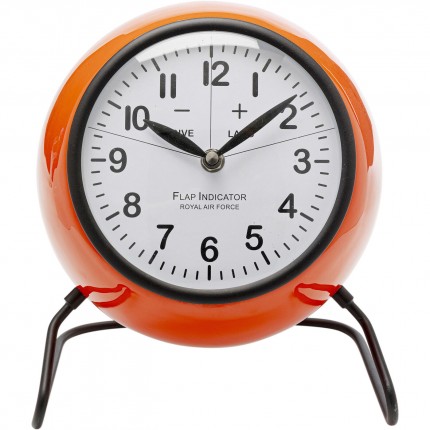 Table Clock Mio orange Kare Design