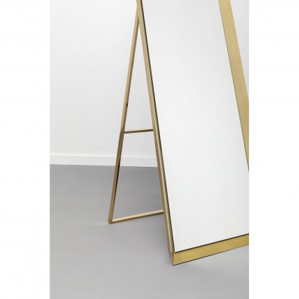 Staande Spiegel Arezzo 160x53cm goud Kare Design