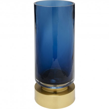 Vase Lumi blue 32cm Kare Design