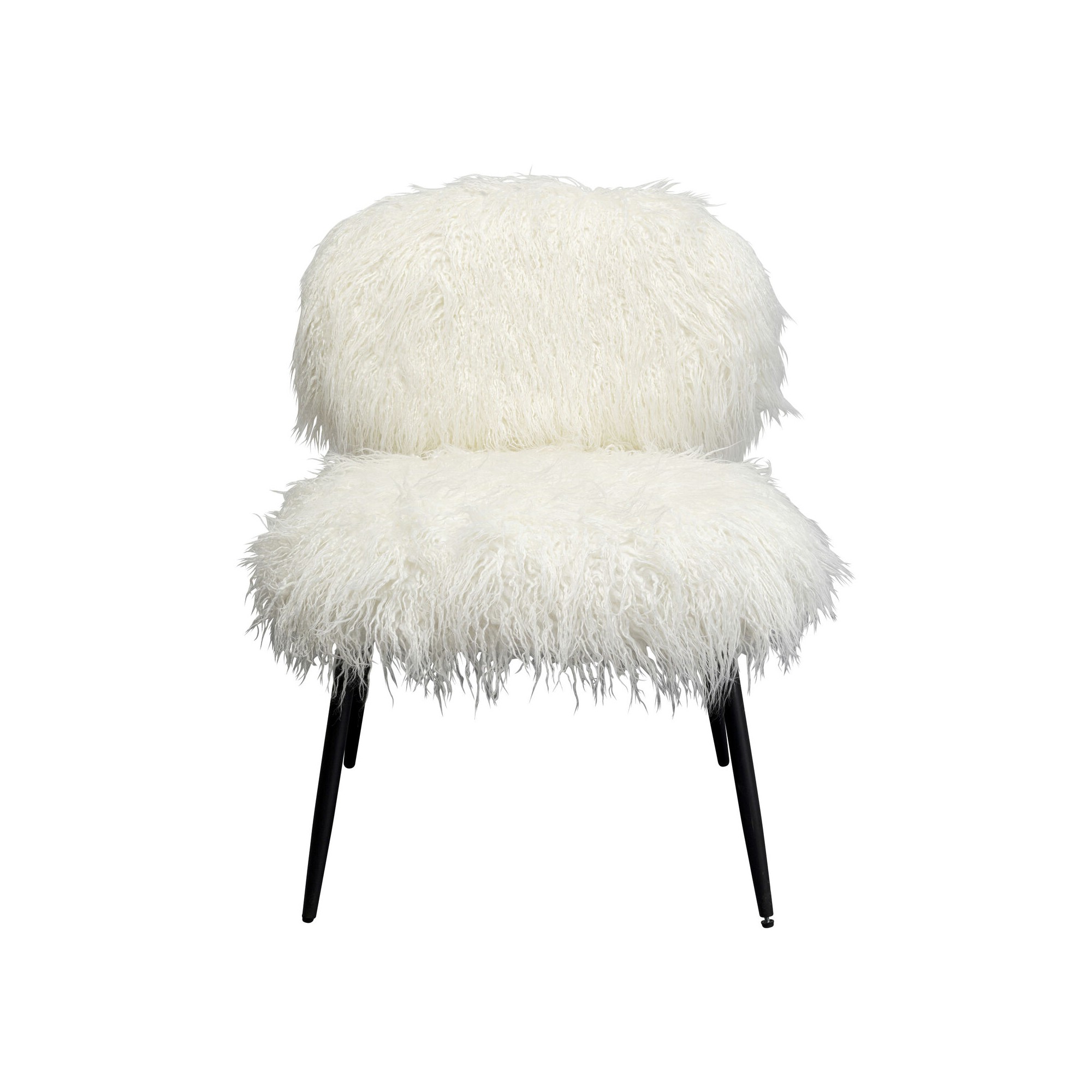 Fauteuil Hairy blanc