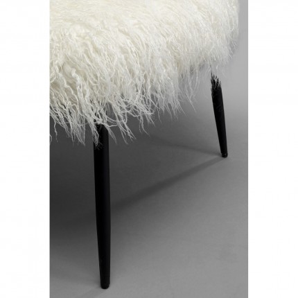 Fauteuil Hairy wit Kare Design