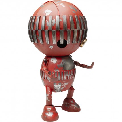 Deco robot Karl red 59cm Kare Design