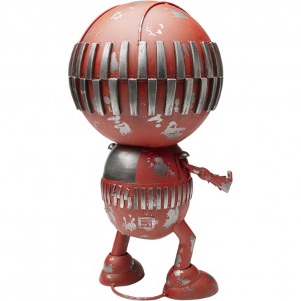 Deco robot Karl red 59cm Kare Design