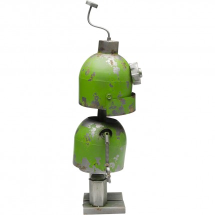 Decoratie robot Peter groen 71cm Kare Design