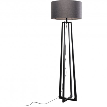 Vloerlamp Timon 160cm zwart Kare Design