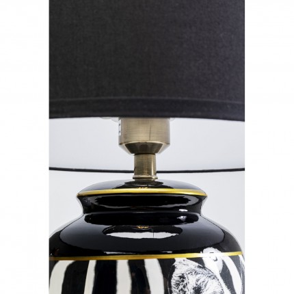 Table Lamp zebra 71cm Kare Design