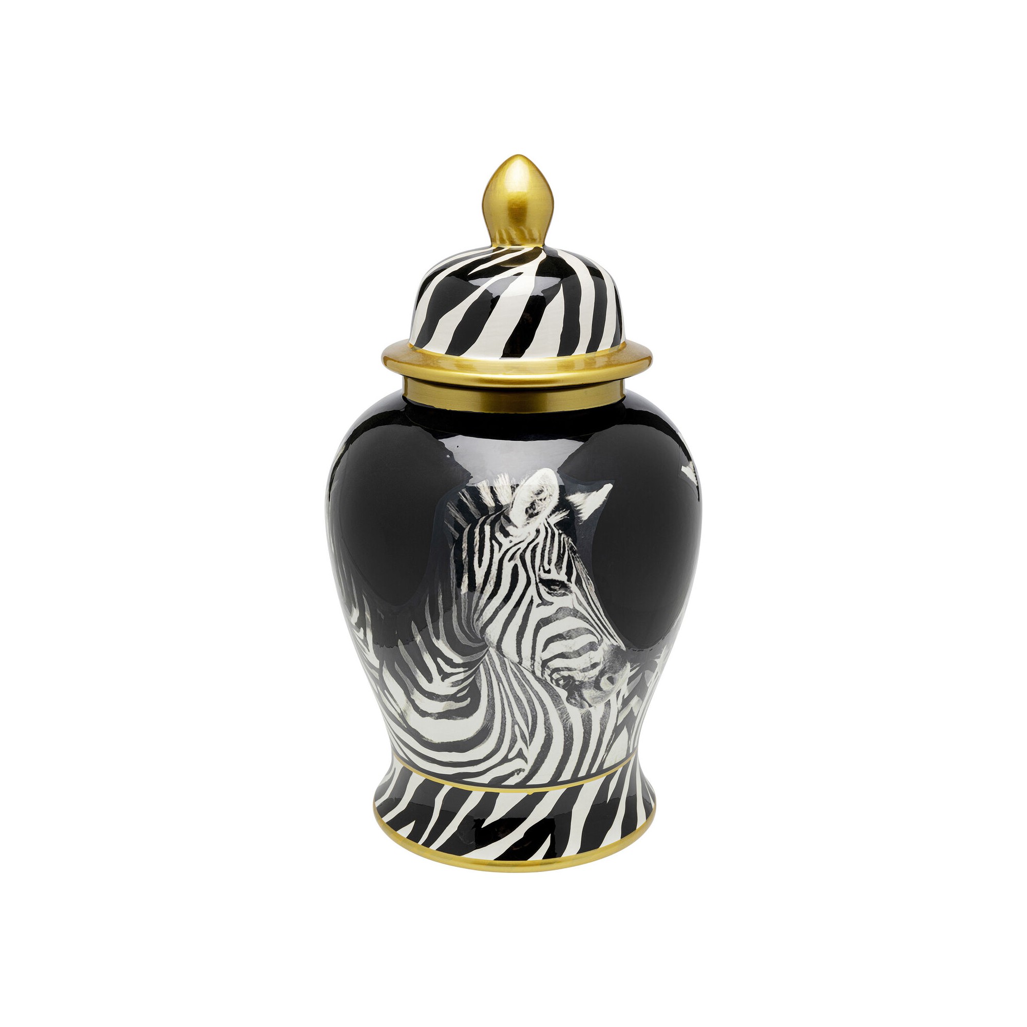 Vase Zebra Face 38cm