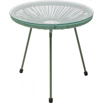 Outdoor Side Table Acapulco Mono green Kare Design