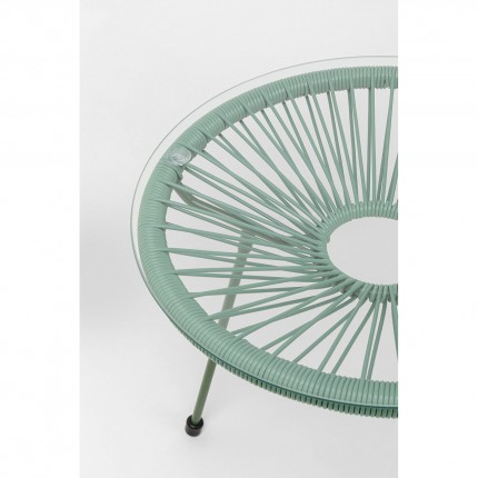 Outdoor Side Table Acapulco Mono green Kare Design