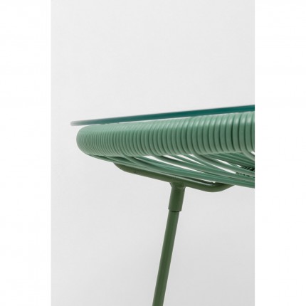 Outdoor Side Table Acapulco Mono green Kare Design