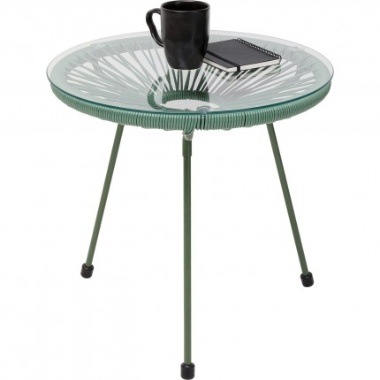 Outdoor Side Table Acapulco Mono green Kare Design