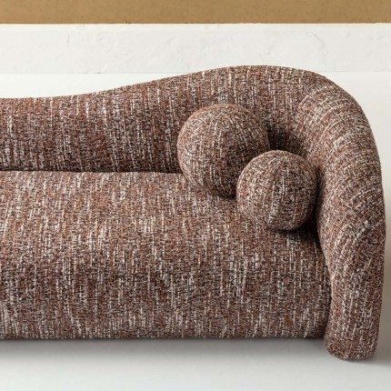 Sofa Livia Melange 3-Zits bruin Kare Design