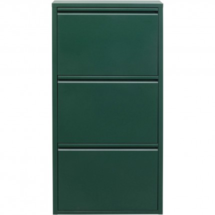 Shoe Container Caruso green 3 drawers Kare Design