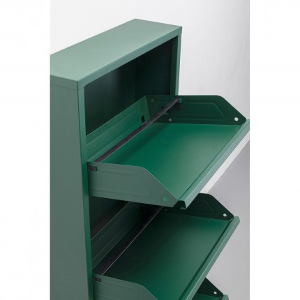 Shoe Container Caruso green 3 drawers Kare Design