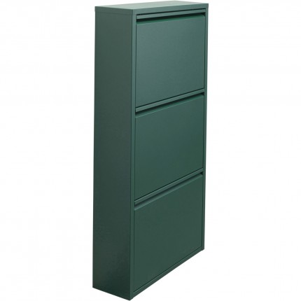 Shoe Container Caruso green 3 drawers Kare Design