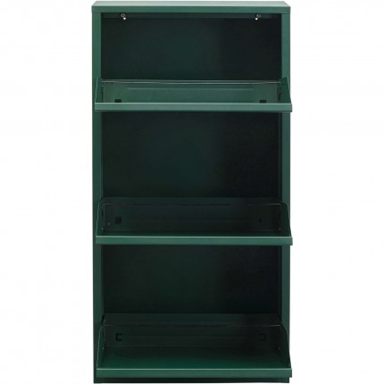 Shoe Container Caruso green 3 drawers Kare Design