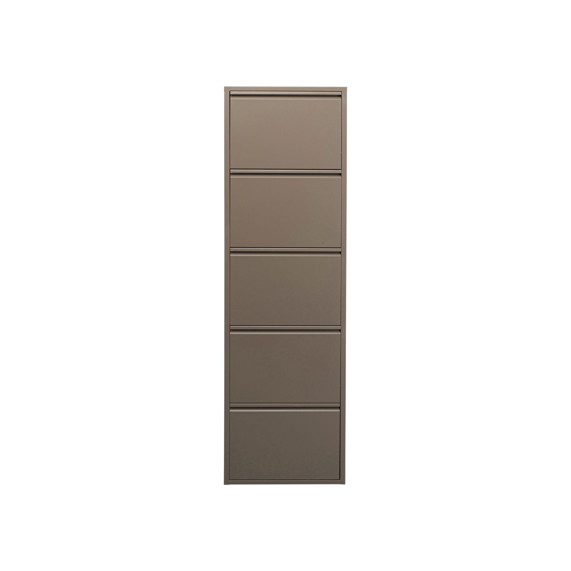 Schoenenkast Caruso taupe 5 laden Kare Design