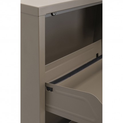 Shoe Container Caruso taupe 3 drawers Kare Design