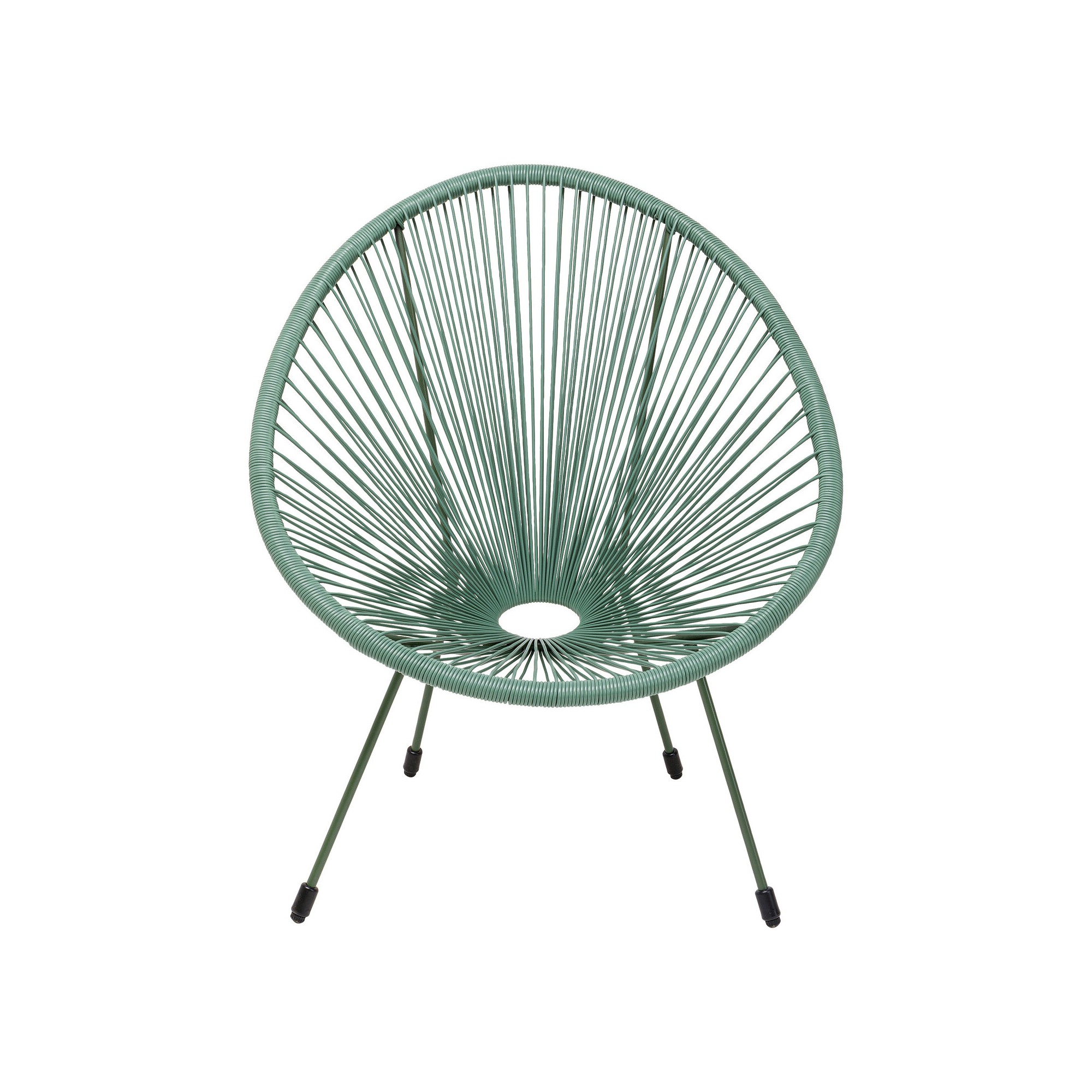 Outdoor Armchair Acapulco Mono green Kare Design