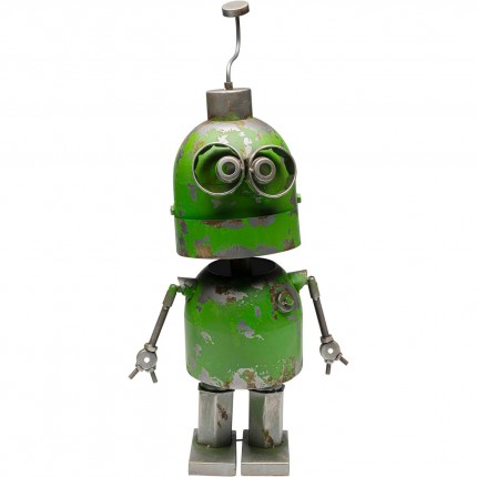 Decoratie robot Peter groen 71cm Kare Design