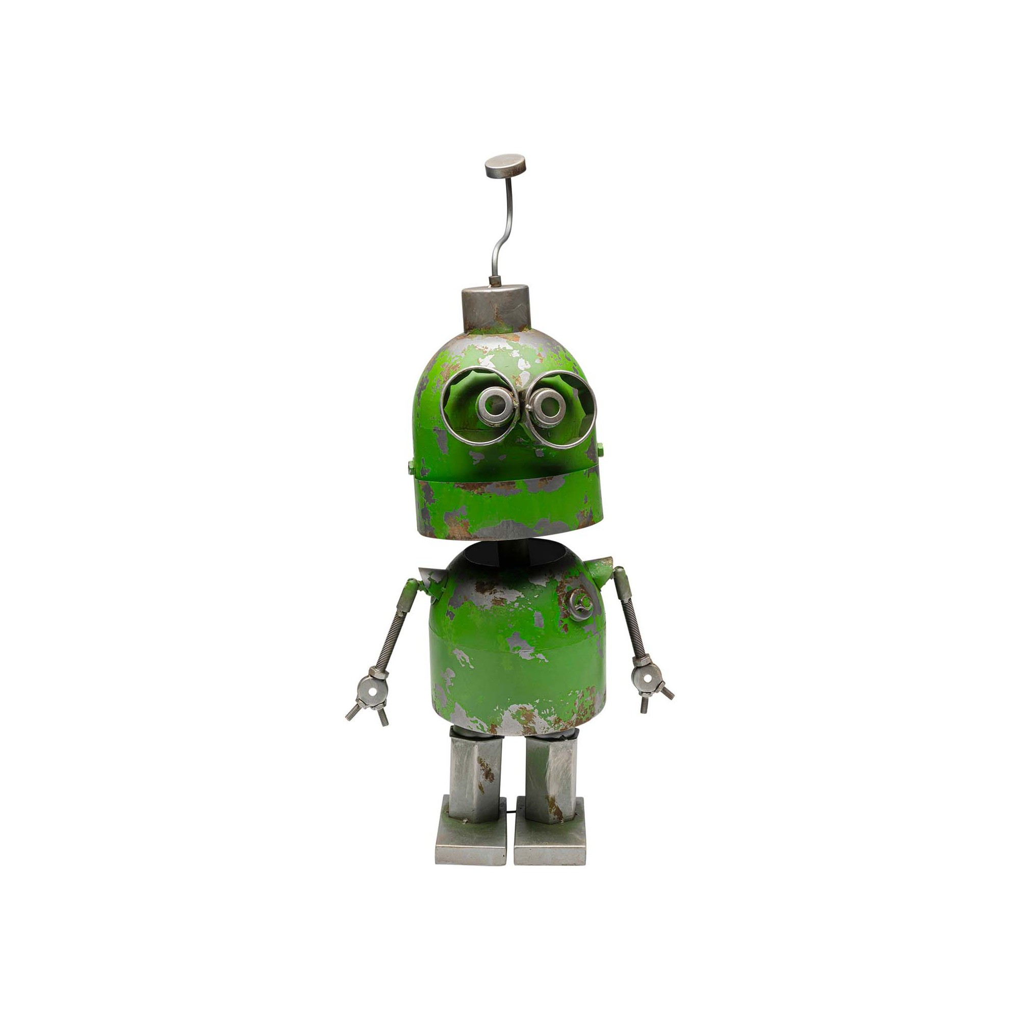 Decoratie robot Peter groen 71cm Kare Design